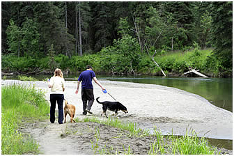 Riverside Camper Park in Houston Alaska