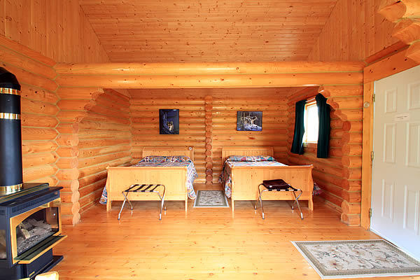 Cabins For Rent on the shores of Kluane Lake