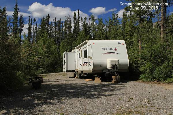 Muncho Lake RV Park on the shores of Muncho Lake Muncho Lake RV Park on the shores of Muncho Lake