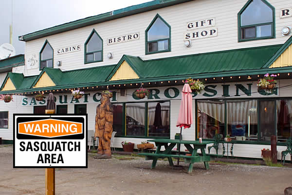 Sasquatch Crossing Lodge and Restaurant B.C.