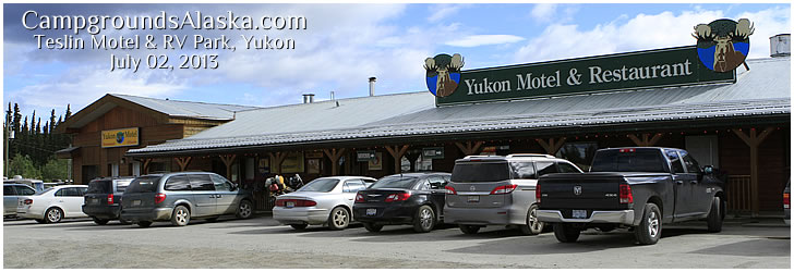 Yukon Motel in Teslin Yukon