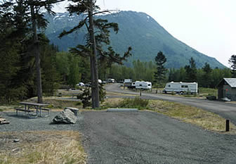 Bird Creek Campground south of Anchorage AK.