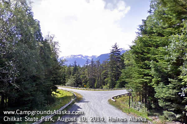 Chilkat Campground in Haines, AK.