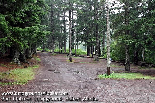 Port Chilkoot Campground in Haines Alaska