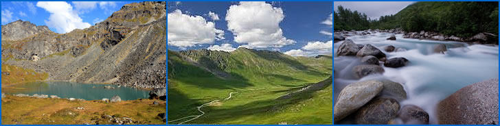 Hatcher Pass Road between Palmer and Willow Alaska