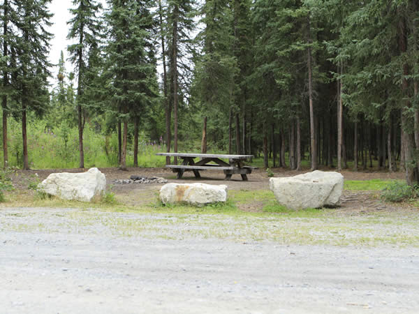 Kelly Lake Campground on the Kenai Peninsula