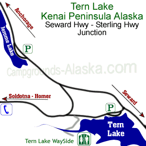 Tern Lake on the Kenai Peninsula.