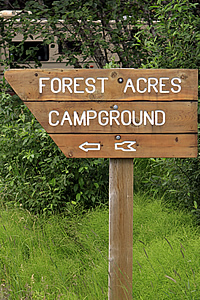 Forest Acres Campground Seward Alaska.
