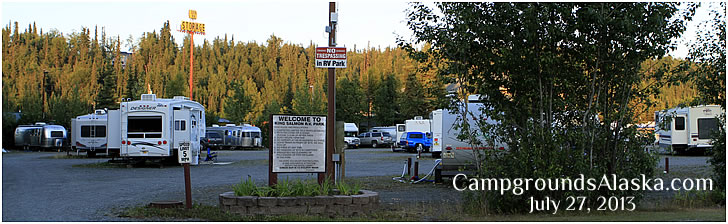King Salmon RV Park & Campground in Soldotna.